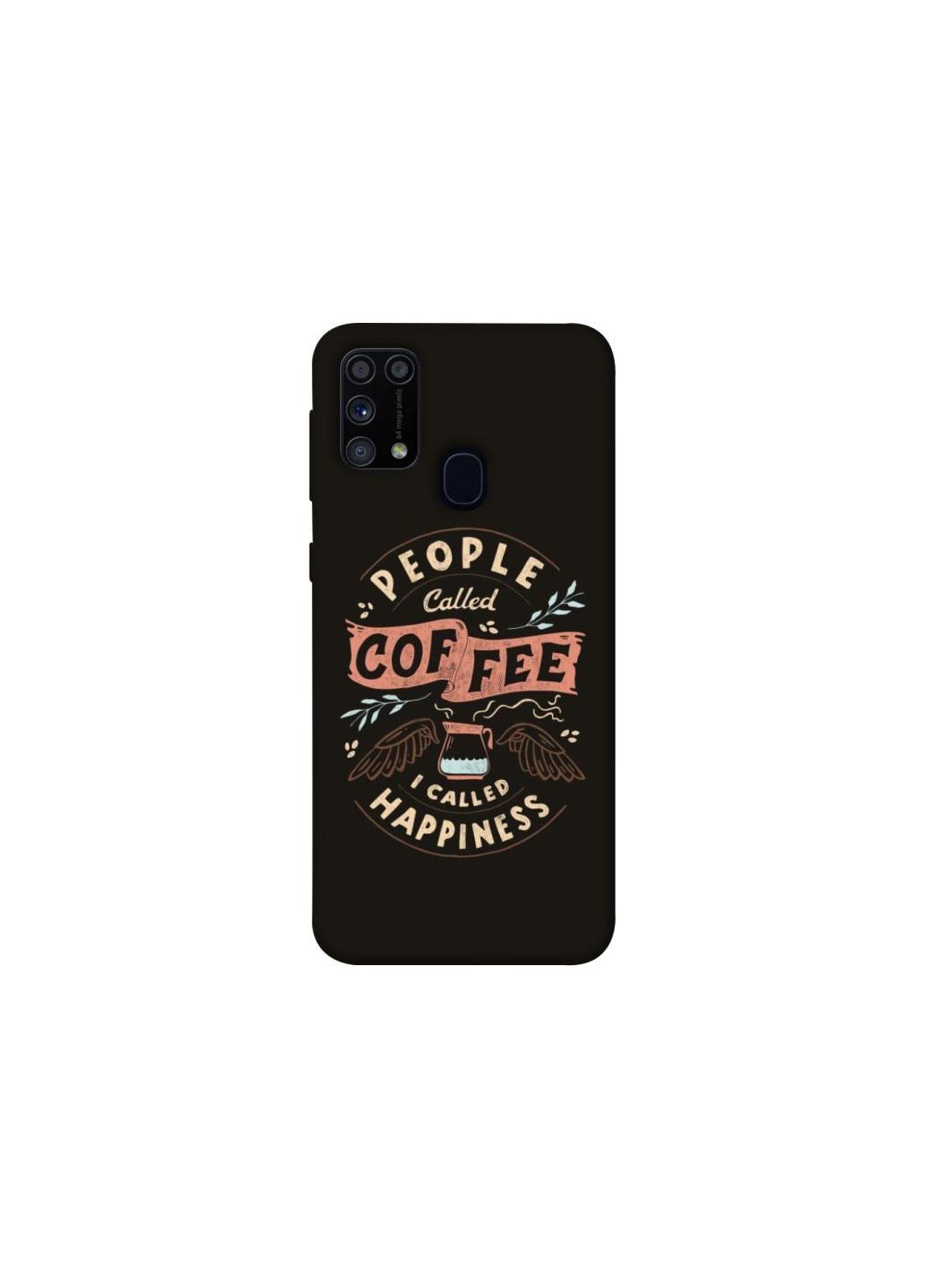 Чохол на Samsung Galaxy M31 Сoffee happiness Frontalka (355325327)