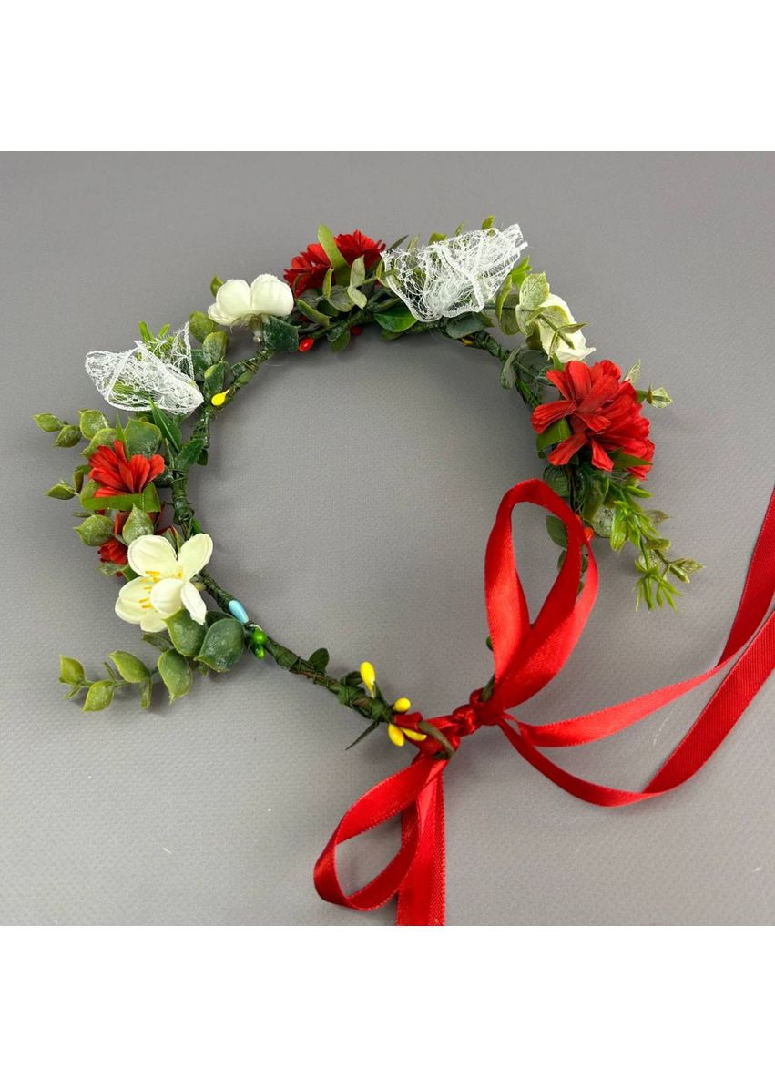 Весняний віночок з маками - червоний Plus-plus (352750022)