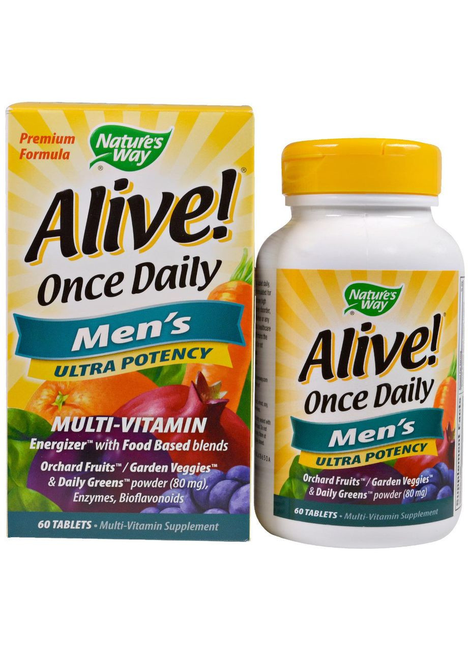 Вітаміни "Заряд енергії",, 60 таблеток Nature's Way (364311711)