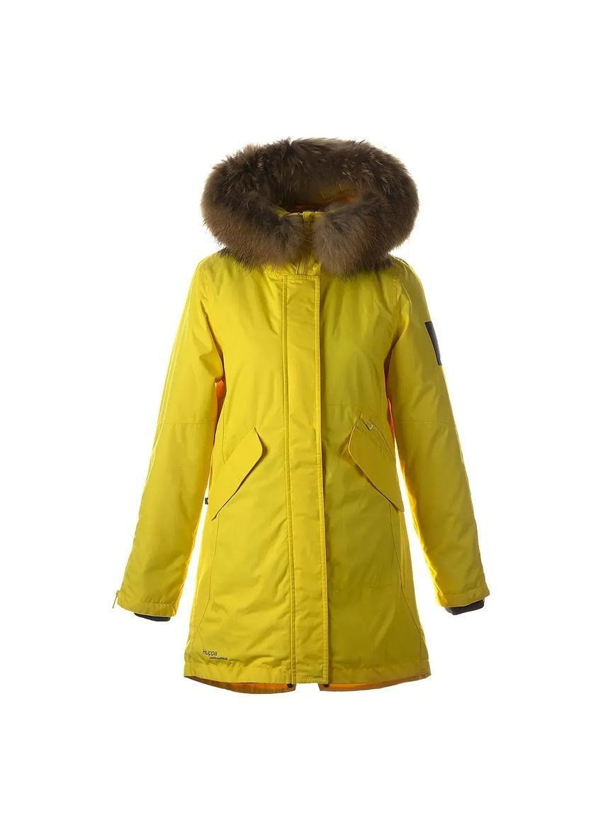 Жовта пальто зимове vivian 1, р.3xl, жовтий () Huppa 12498120-70002-3XL
