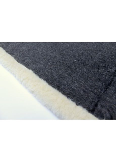 Автомобільні накидки на сидіння з овчини Сіра No Brand (358525071)