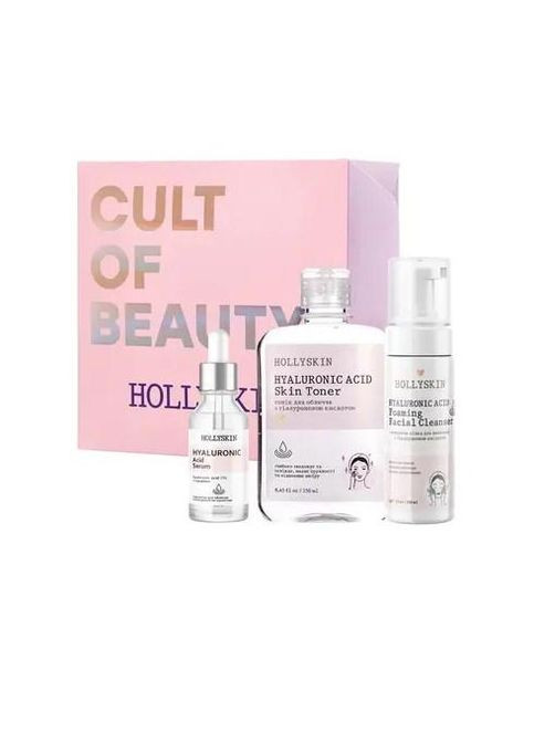 Подарочный набор косметики по уходу за лицом Hyaluronic Acid Basic Care Hollyskin (300676662)