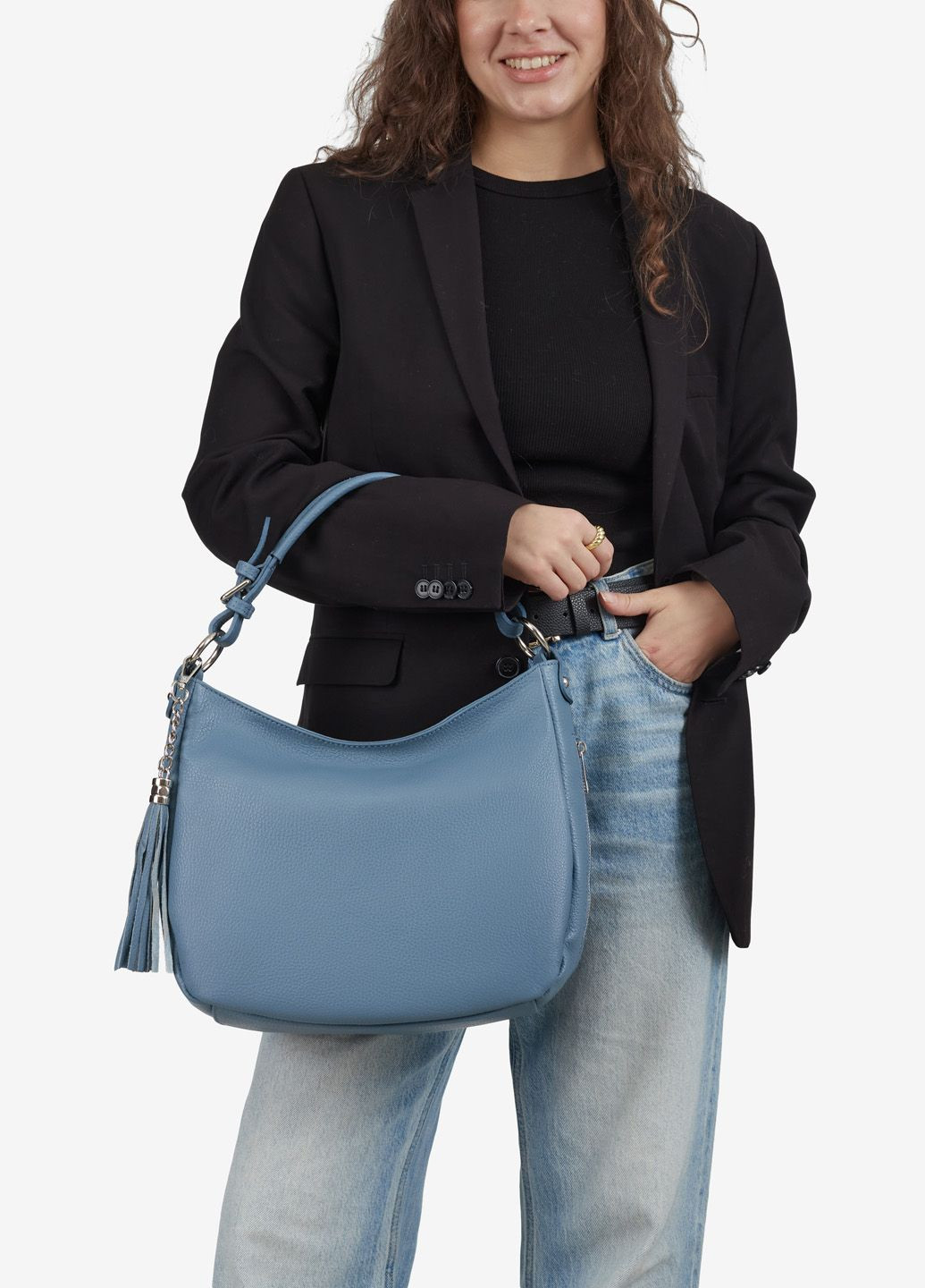 Сумка женская кожаная шоппер большая Shopper Regina Notte (316710136)