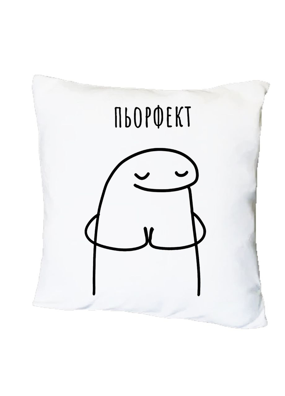 Подушка с принтом "Перфект" (19788) No Brand (351592233)