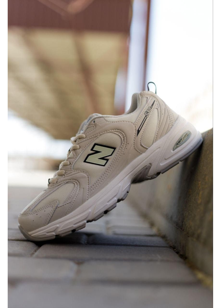 Бежевые демисезонные кроссовки мужские New Balance 530 Ivory Нью Беланс 530