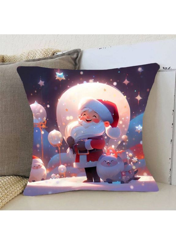 Подушка 3D новогодняя Зимняя Сказка 3168_E 15353 50х50 см FlexDress (368783853)