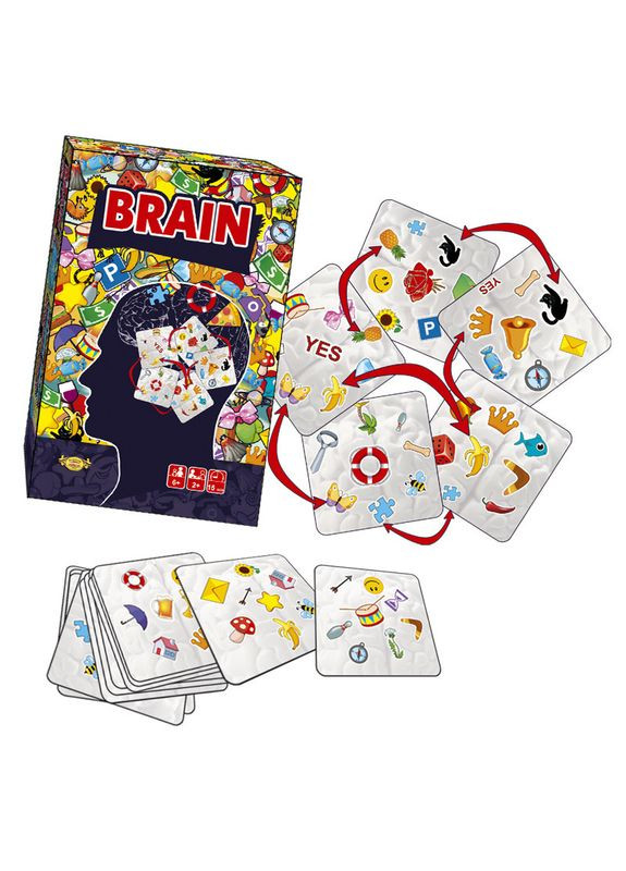 Настільна гра "BRAIN" MKE0501 від 6-ти років Майстер (363266013)