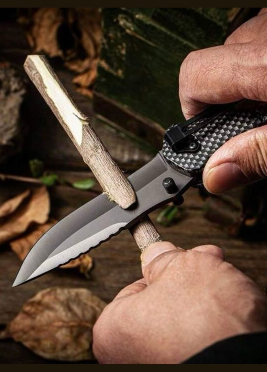 Нож складной тактический раскладной ножик туристический карманный перочинный для рыбалки маленький Browning (331739760)