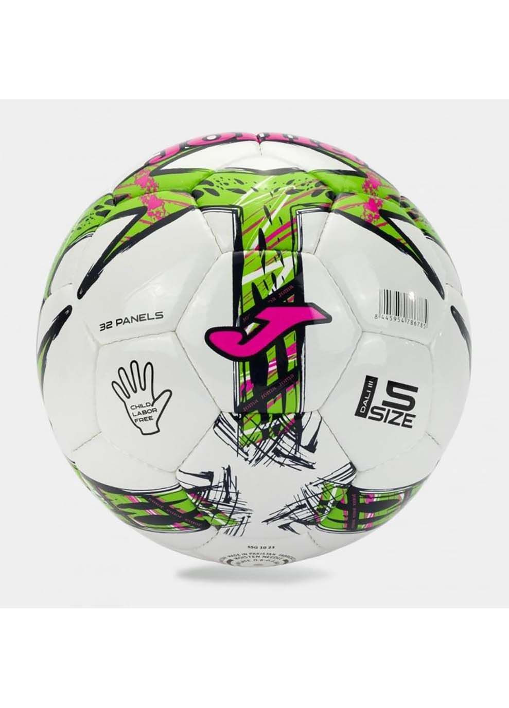 М'яч футбольний DALIII зелений, рожевий Уні 4 Joma (367596660)