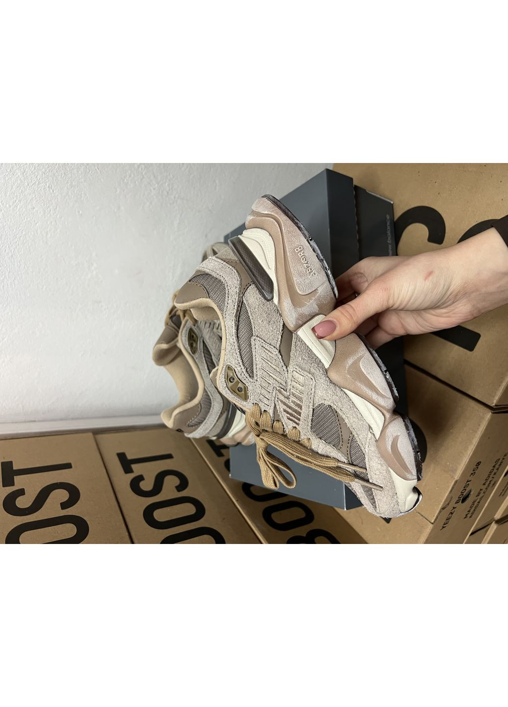 КРОСІВКИ ЖІНОЧІ NEW BALANCE 9060 BROWN НЬЮ БЕЛАНС 9060 No Brand комбіновані демісезони (367167337)