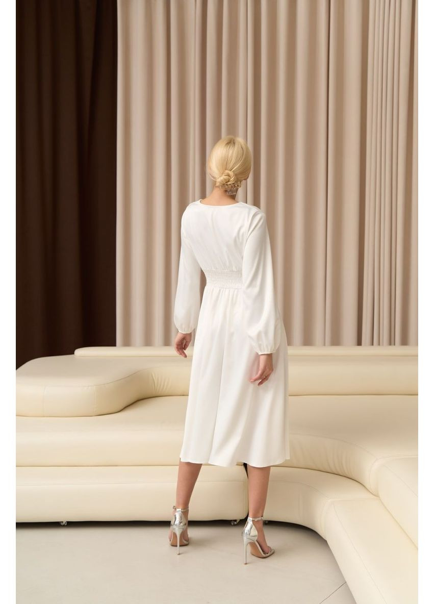 Молочна коктейльна плаття а-силует FashionYouWant однотонна
