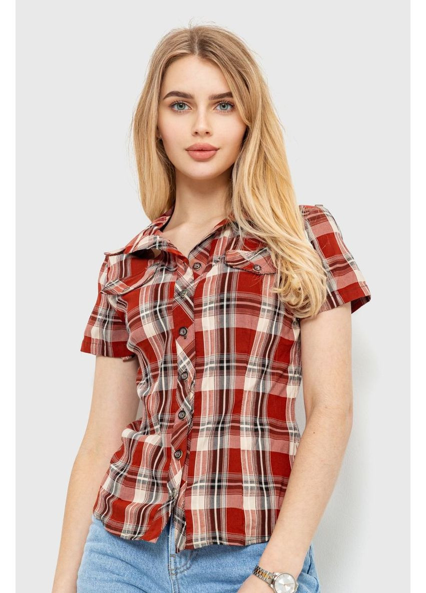 Терракотовая рубашка Ager