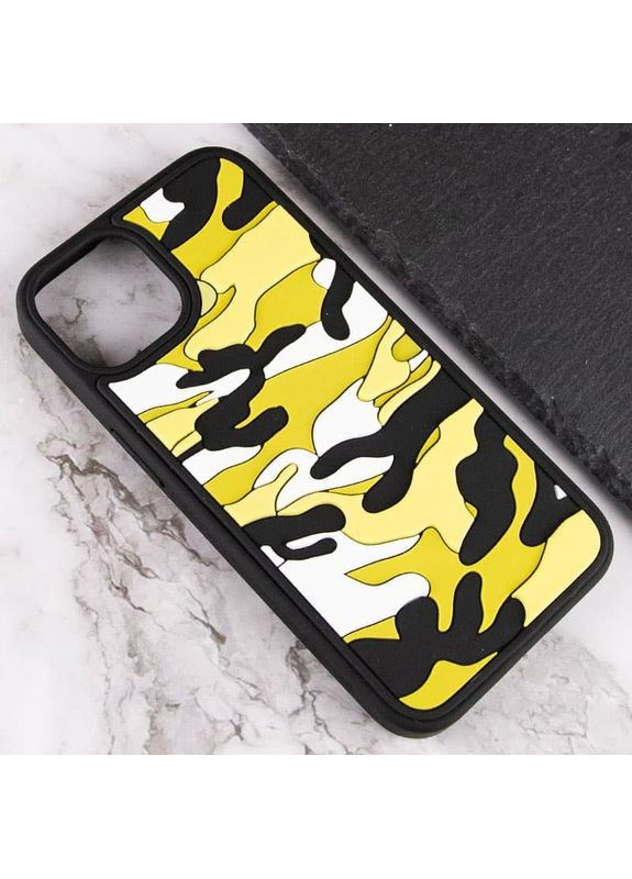 Чохол TPU+PC Army Collection для Apple iPhone 13 (6.1") Жовтий Epik (372972845)