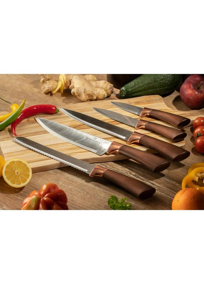 Набор ножей EB-5111 6 предметов Edenberg комбинированные,