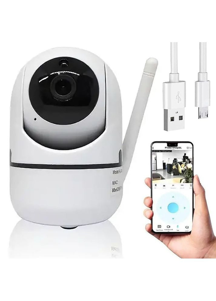 WiFi камера відеоспостереження з нічним баченням, YCC365Plus, / Вайфай камера спостереження / Відеоняня B&G (370779798)