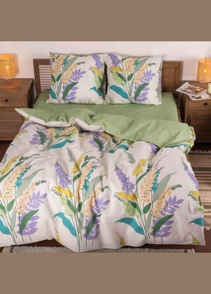 Комплект постільної білизни полуторний ранфорс 23224 100% бавовна Viluta (278635236)