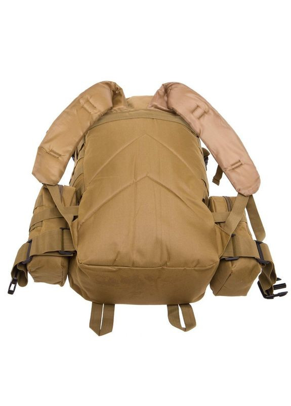 Рюкзак тактический штурмовой трехдневный (полиэстер, нейлон, размер 52x31x28см, 45л, ) (TY-7100_Хаки) Record (361436513)