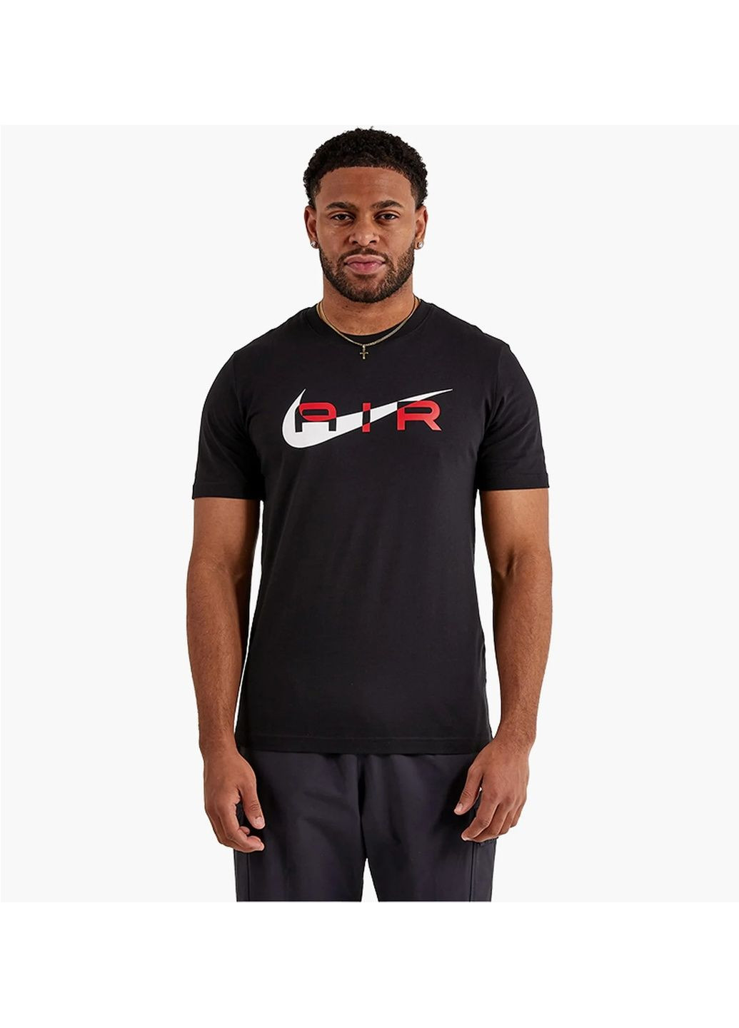 Чорна футболка чоловіча air tee black Nike