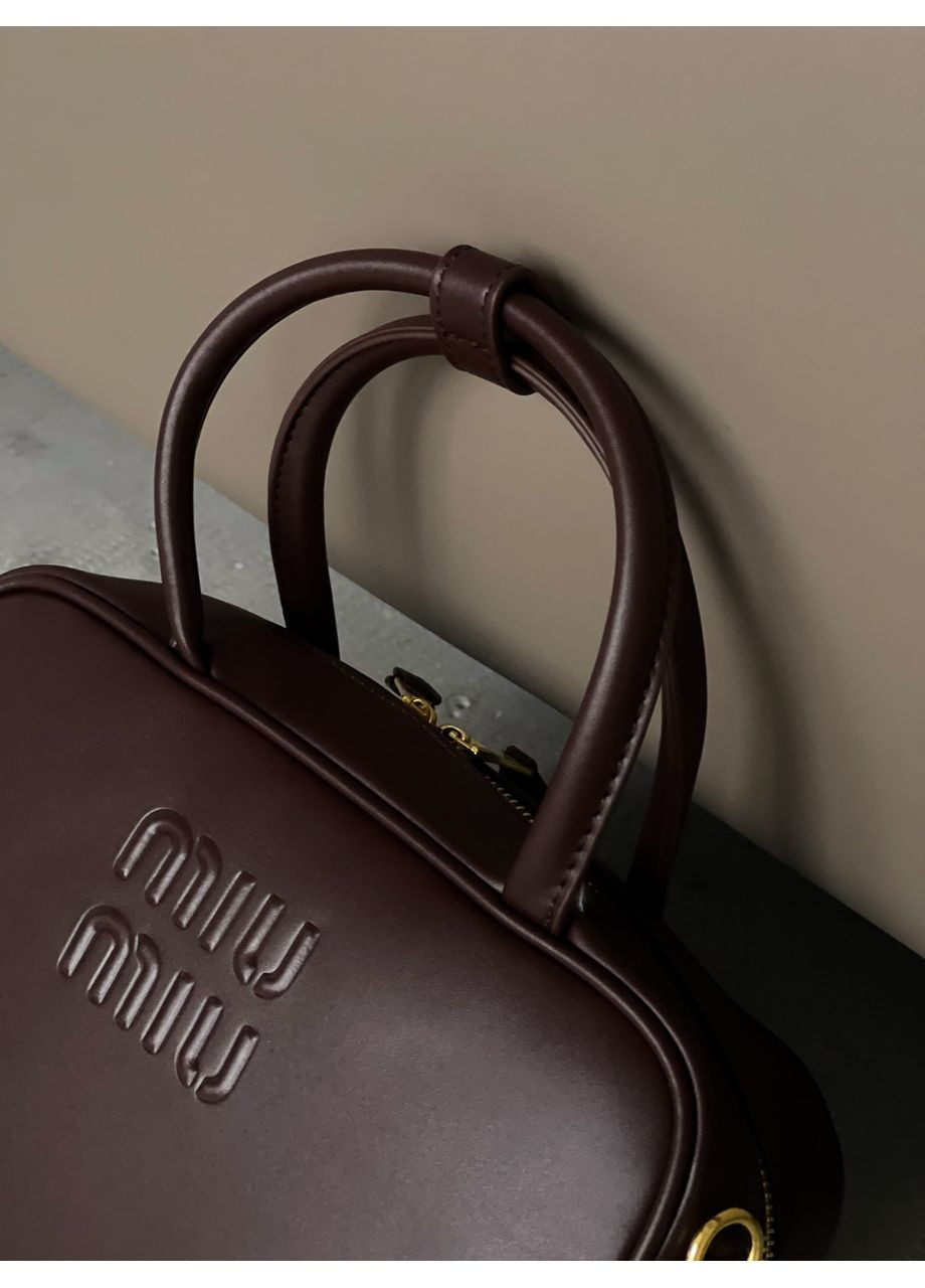 Сумка жіноча Сумка Top-Handle Bag бургундський крос боді No Brand (369935193)