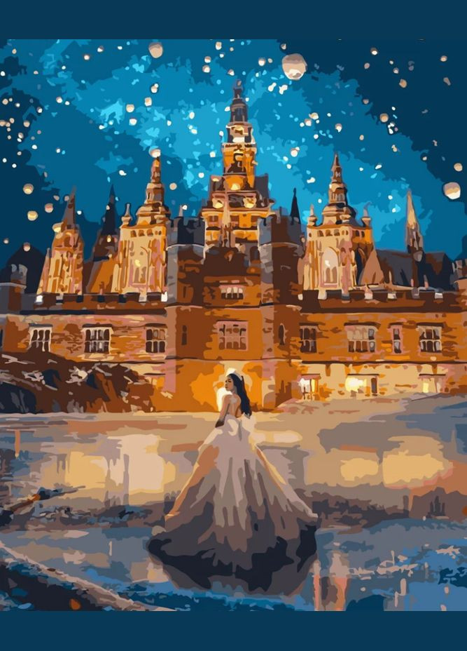 Картина за номерами Казковий палац 40х50 см GS439 ( ) Strateg (328944418)