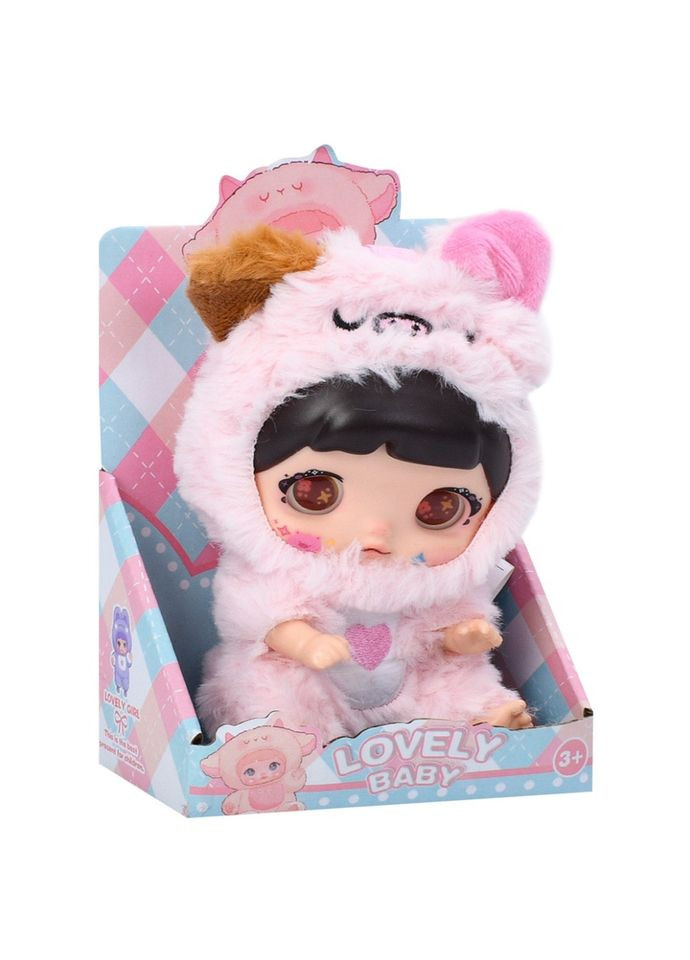 Детская мягкая игрушка-брелок "Lovely Baby" 6053a(Pink) Bambi (373168065)