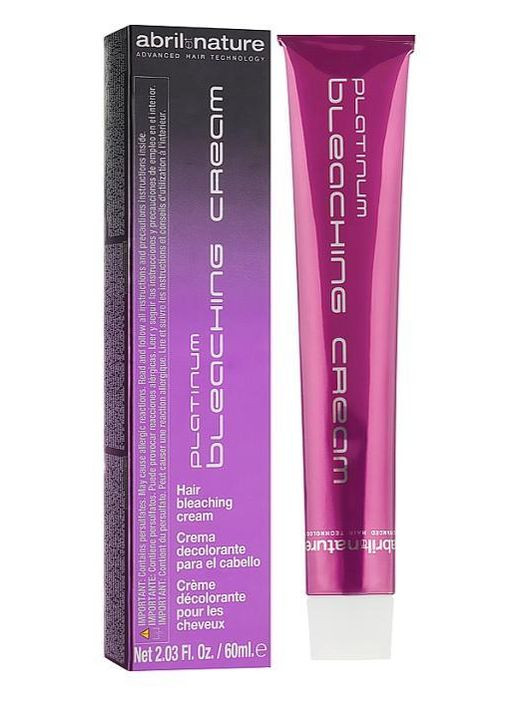 Освітлювальний крем Platinum Bleaching Cream 60 мл Abril et Nature (331016220)