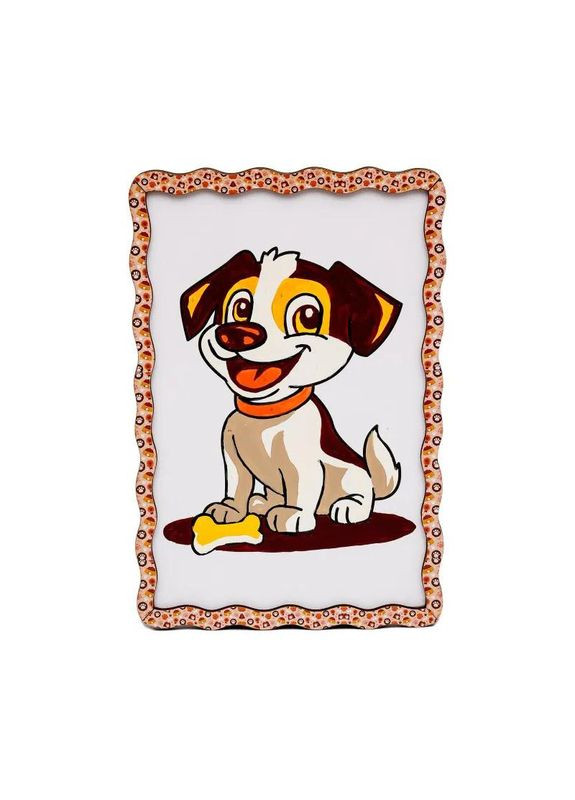 Детский набор для росписи по дереву "Верный друг" Puz-22975 формат А5 No Brand (362570733)