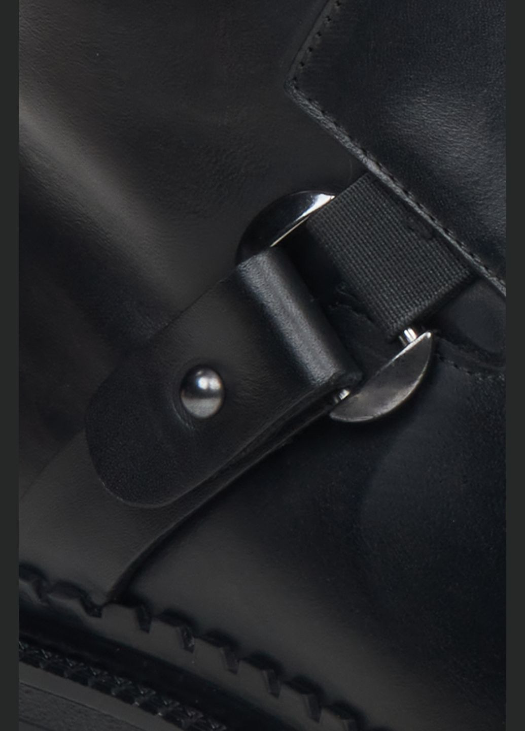 Черевики, колір чорний Estro (327797830)