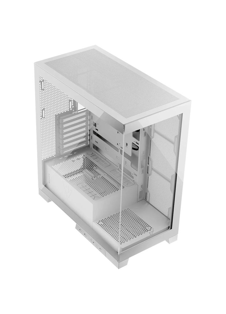 Корпус VOLCANO SPACE APEX w/o fans MIDI USB 3.0x2+TYPE-C WHITE без БП ATX Modecom (330030619)