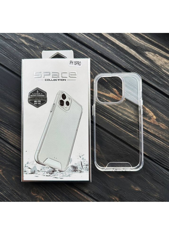Чехол Space case на 15 PRO Clear case противоударный для айфона 15 О No Brand (369137027)