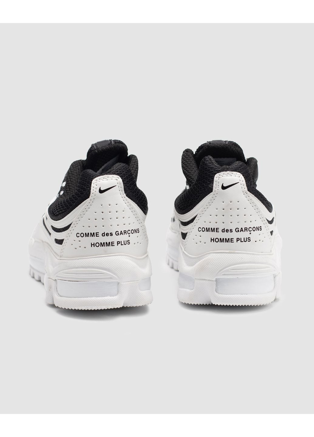 КРОССОВКИ ЖЕНСКИЕ NIKE COMME DES GARCONS X AIR MAX TL 2.5 BLACK / WHITE НАЙК No Brand чёрные демисезоны (368869608)