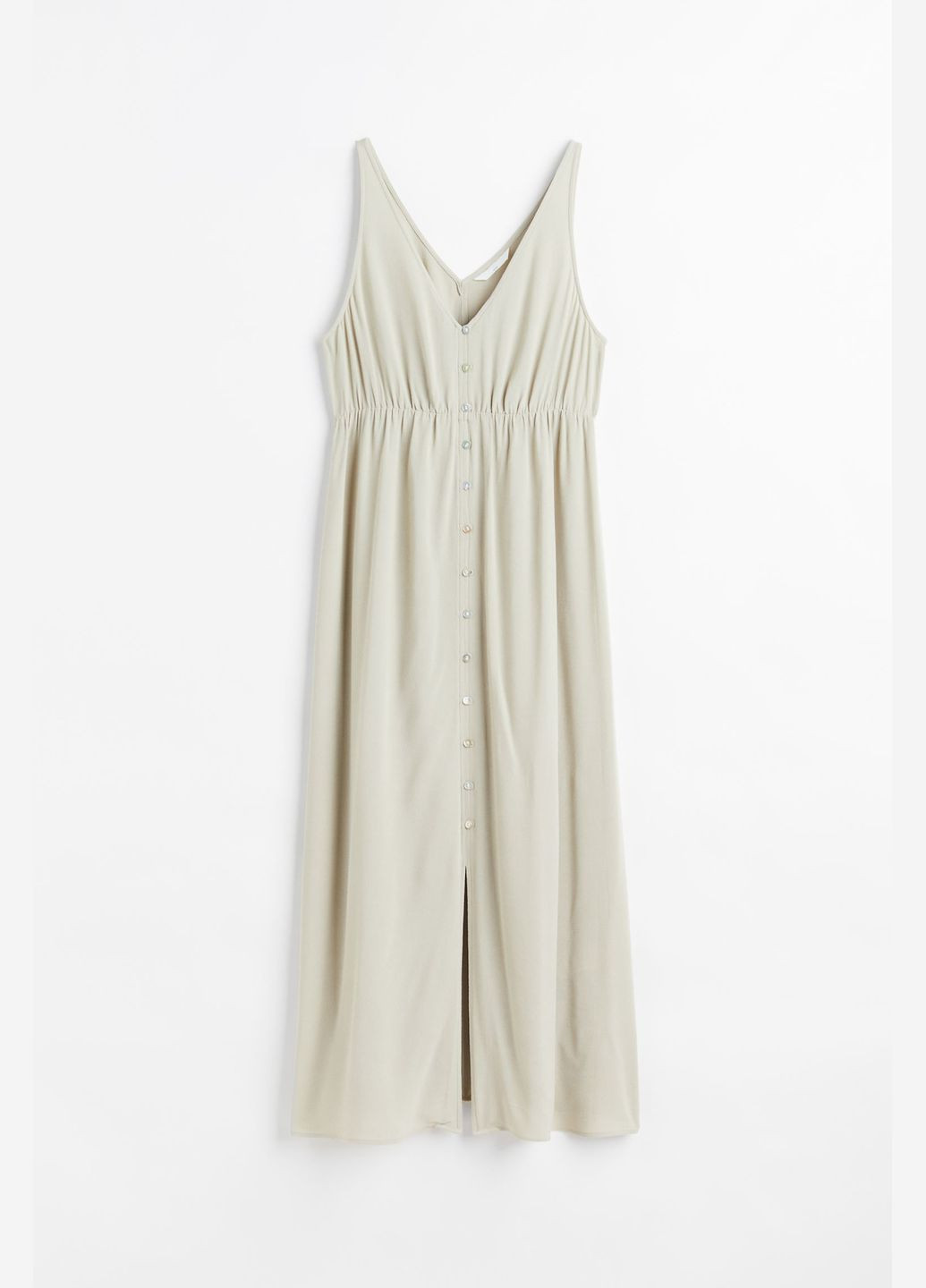 Сіро-бежева повсякденний плаття для вагітних H&M однотонна