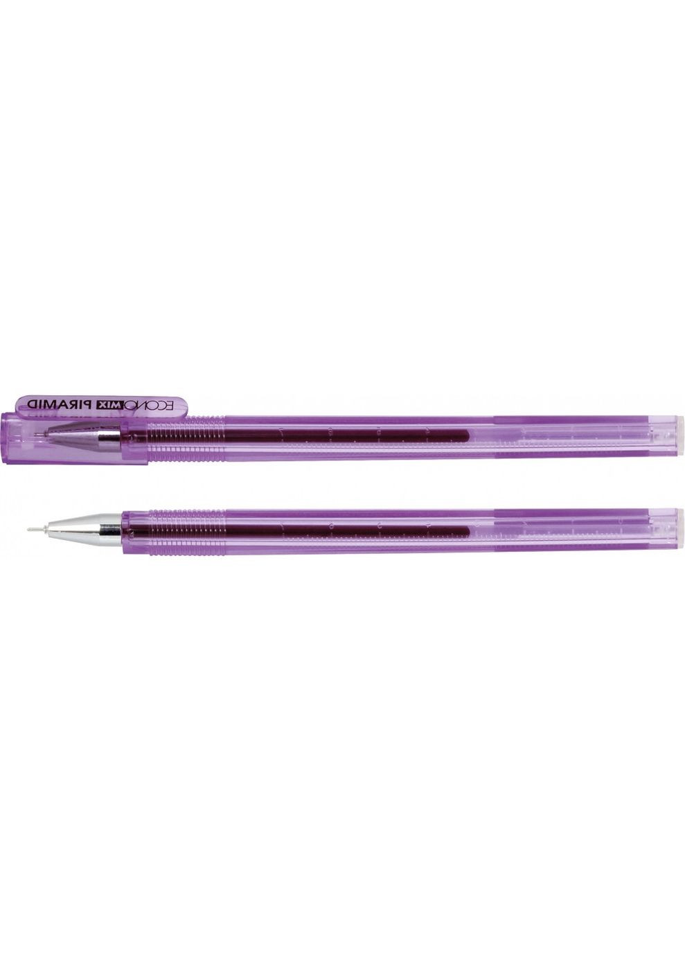 Ручка гелева фіолетова 0.5 мм, Piramid E1191312 ECONOMIX (280927833)
