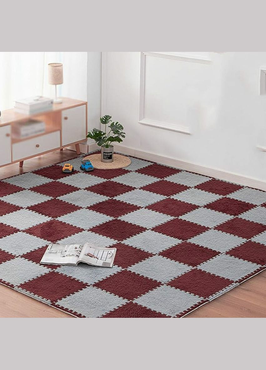 Пол-пазл плюшевый 30*30*1cm (D) SW-00002082 Sticker Wall (325880195)