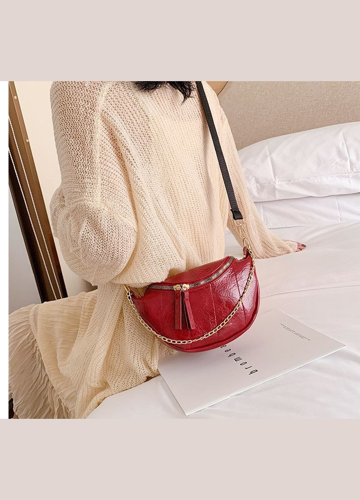 Сумка бананка на плече Красный(BRT) Brettani (336552320)