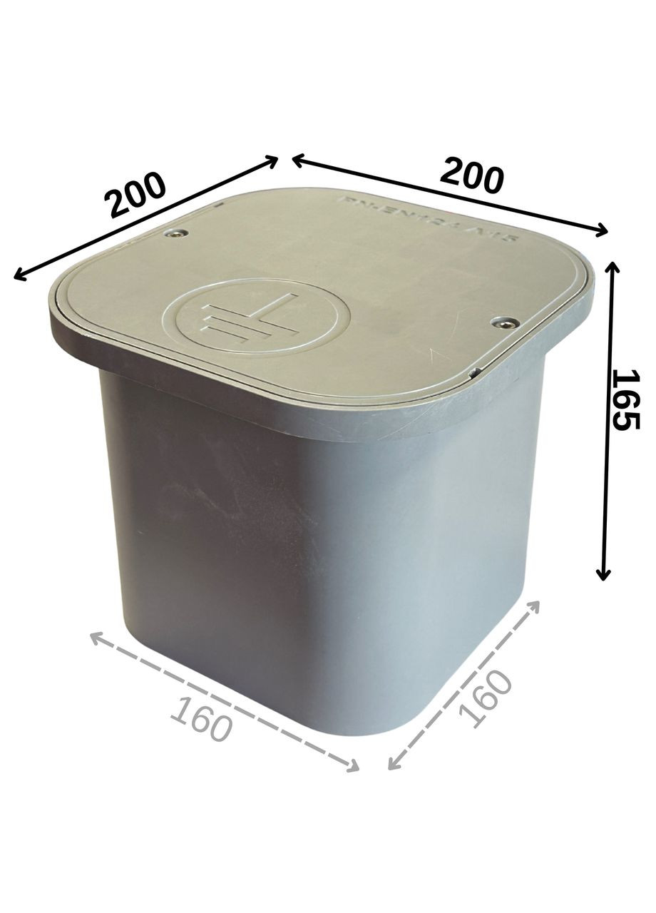 Ревизионный колодец 200х200х165 No Brand (364956131)