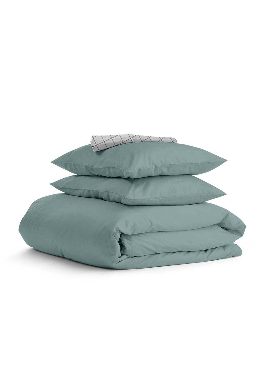 Двуспальная постель с простыней на резинке Agave CS7 180х220 см Cosas (307475649)