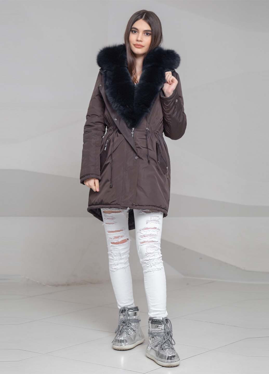 Парка жіноча зимова Chicly Furs (282954192)