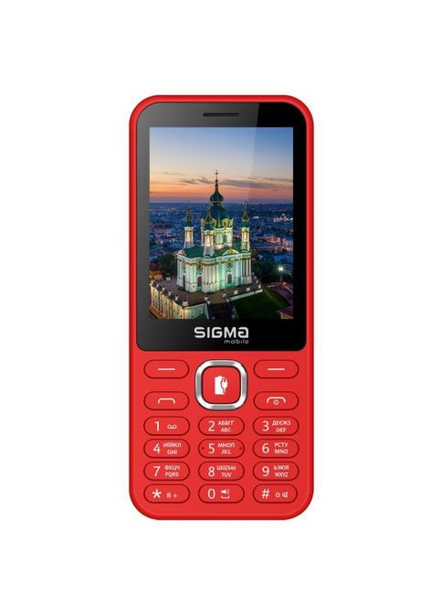 Мобільний телефон (4827798855058) Sigma X-style 31 Power Type-C Red (326592032)