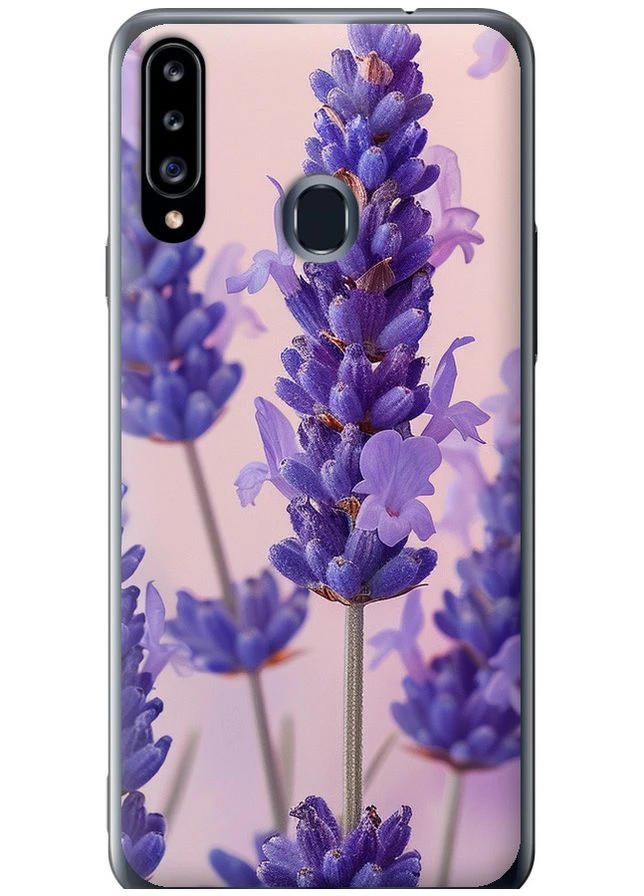Силіконовий чохол 'Лаванда' для Endorphone Samsung Galaxy A20s A207F (285109047)