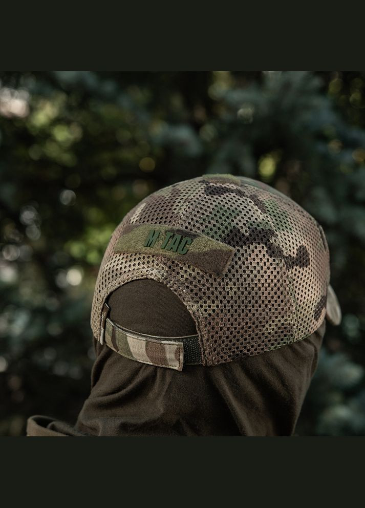 Бейсболка тактична з сіткою Азов NYCO Extreme Multicam M-TAC (315339120)