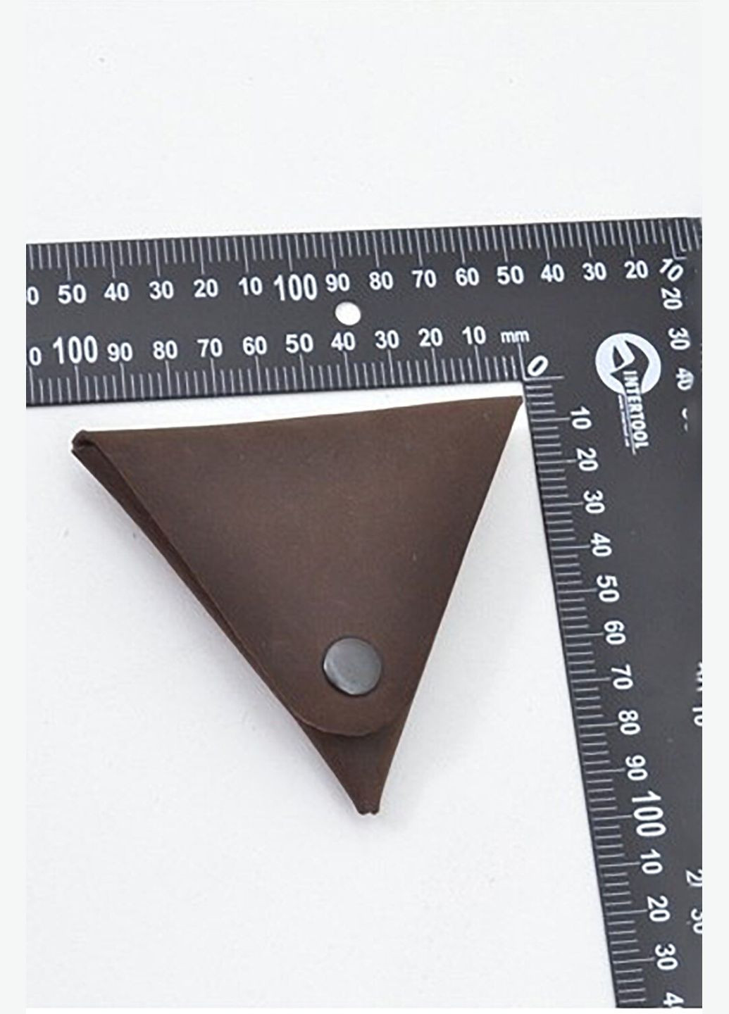 Монетница Крейзи темно-коричневого цвета VOLMAS (314696366)