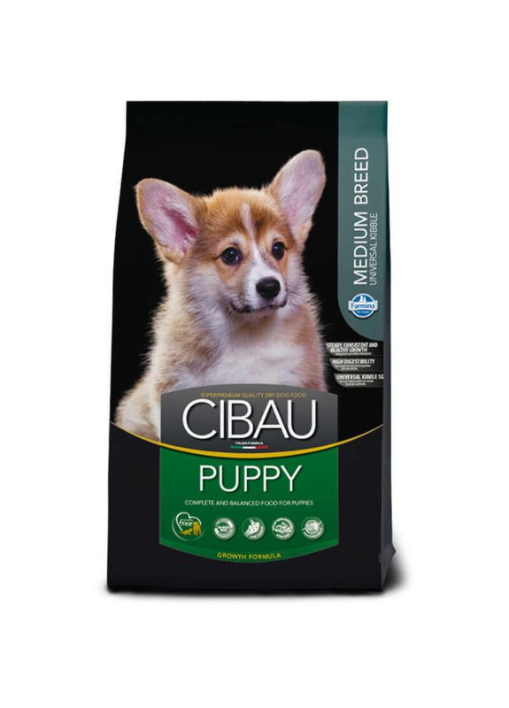 Cibau Puppy Medium Chicken – Сухой корм с курицей для щенков собак средних пород 12 кг (8010276031020) Farmina (327062498)