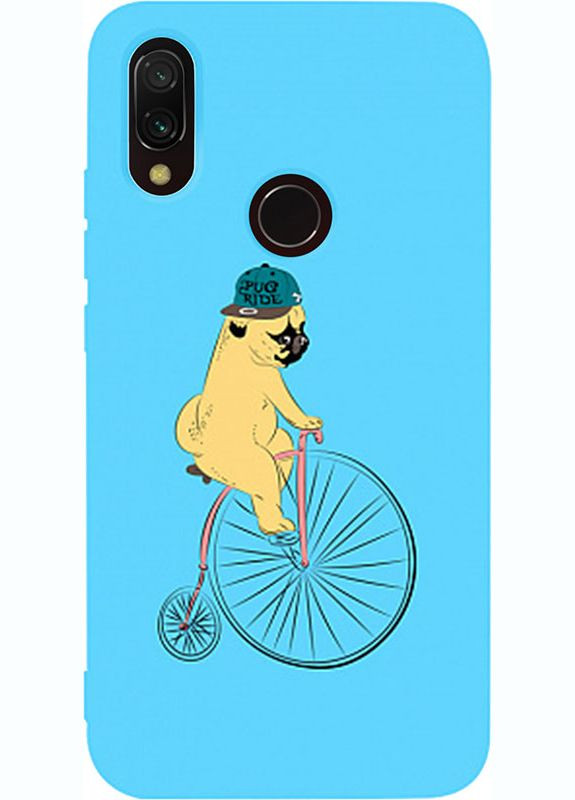 Чехол-накладка Matt TPU 2mm Print Case Xiaomi Redmi 7 #10 Dog Ride Sky Blue Toto (301508424)