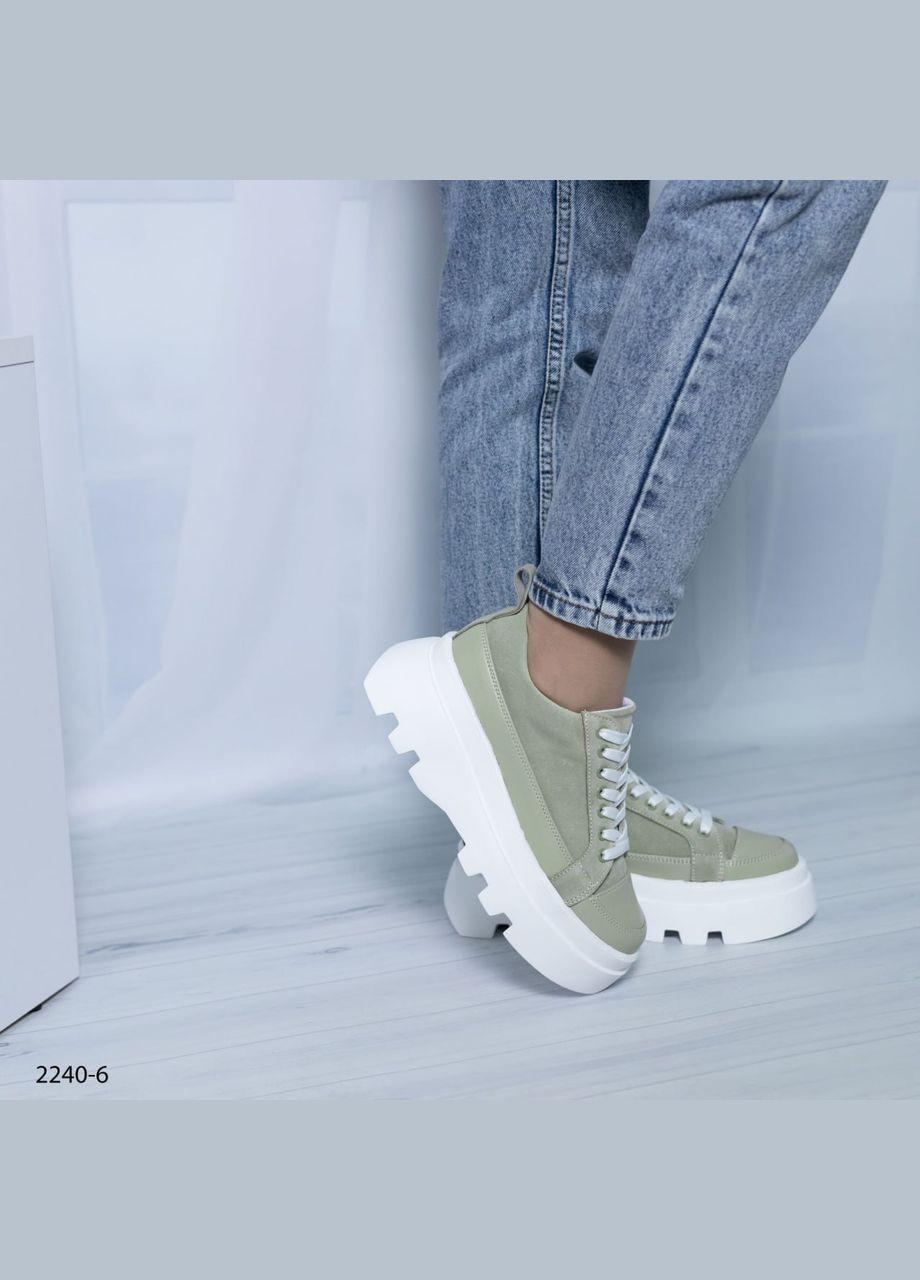 Кроссовки Vakko оливковые всесезоны (324019596)