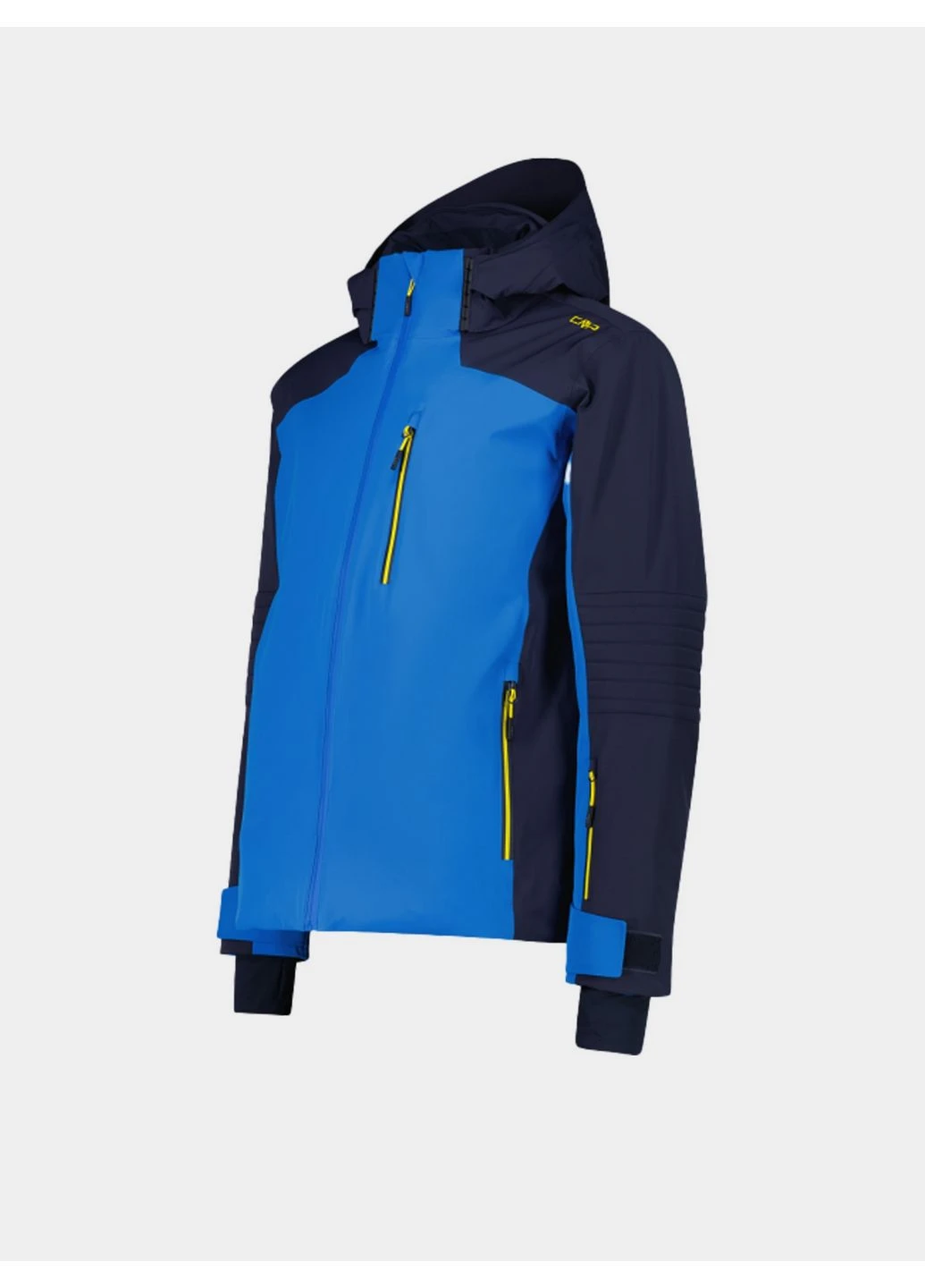 Синяя демисезонная куртка jacket fix hood feel warm blue 35w0067-l573 CMP