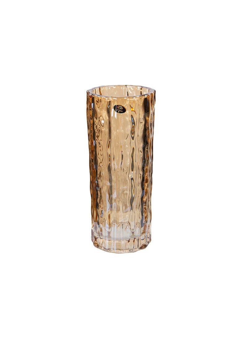 Ваза настольная стеклянная Золото 29,5х12 см 1806-053 Lefard (346529455)