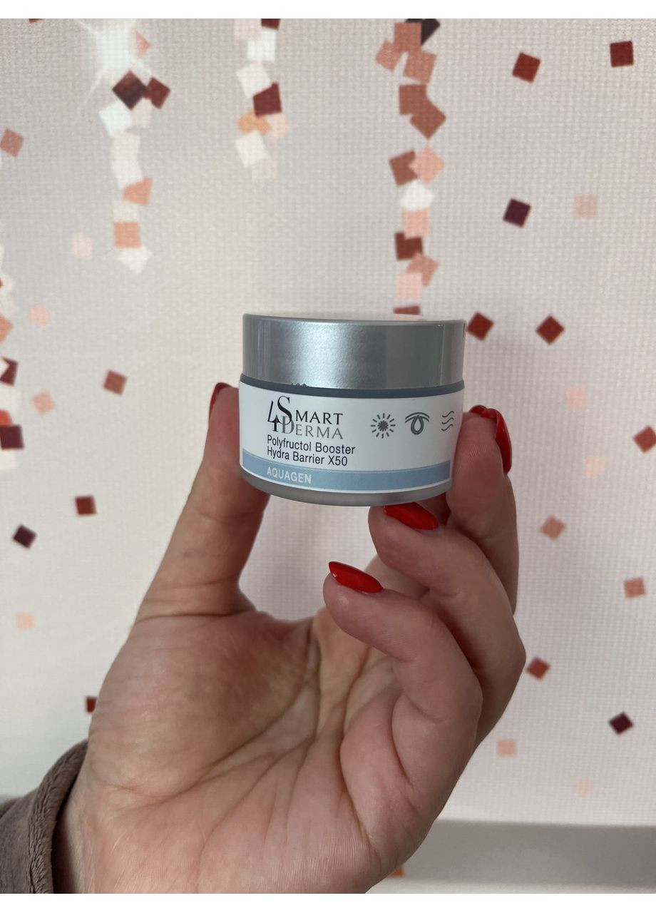 Smart4Derma Ультраувлажняющий бустер с полифруктолом и X50 для сухой и обезвоженной кожи 30 мл — Крем, Украина (368831091)