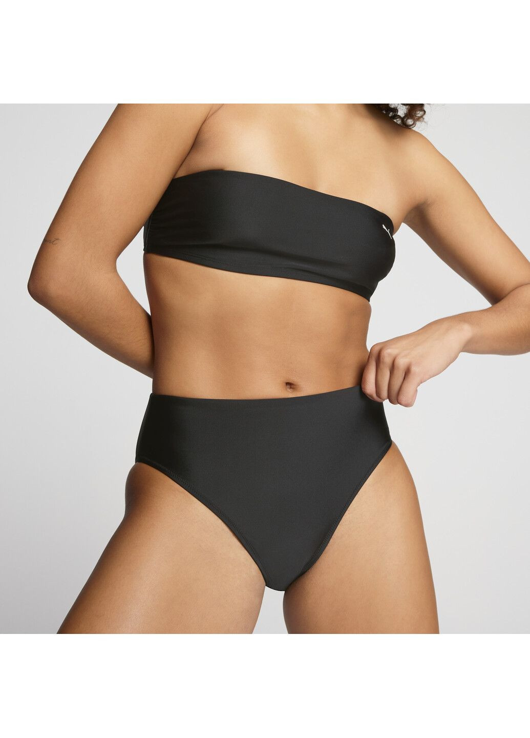 Черные плавки women's briefs однотонные Puma
