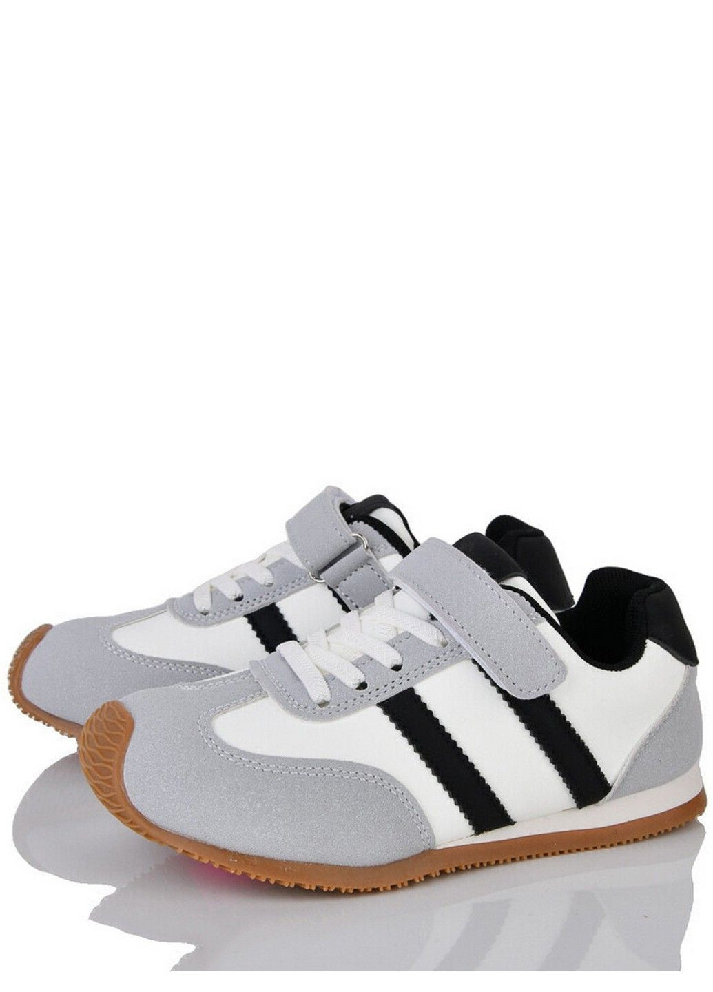 Светло-серые всесезон кроссовки bp0041-1 Paliament